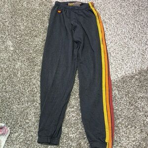 Aviator nation 5 stripe sweatpants - navy